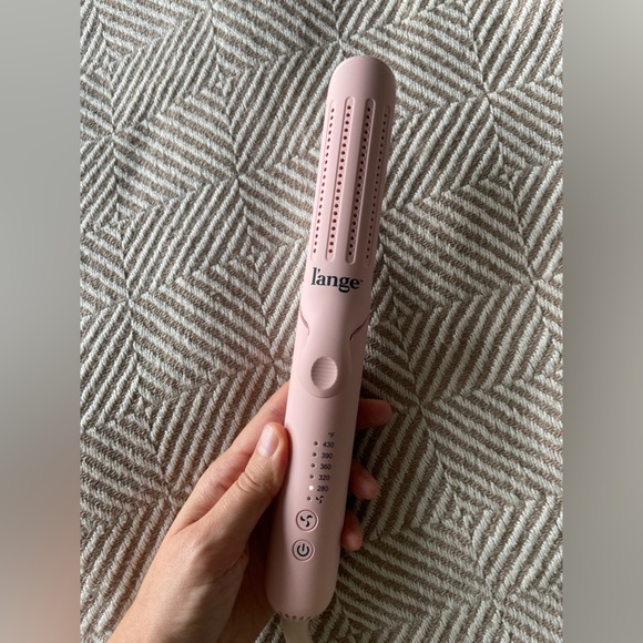 L'ANGE A133 Le Duo 360 Airflow PINK Hair Styler Curler Flat Iron Straightener - Picture 10 of 10